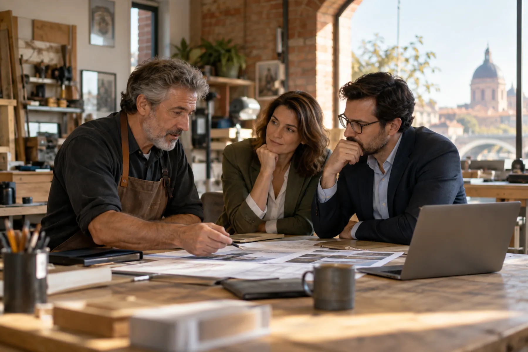 Échange lors d’une reprise d’entreprise